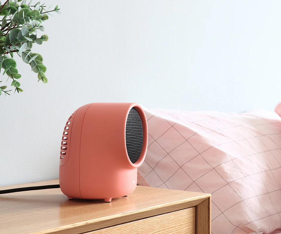 Xiaomi Mini Warmbaby тепловентилятор милый маленький нагреватель Настольный теплый электронный портативный обогреватель для зимы домашний офисный обогреватель