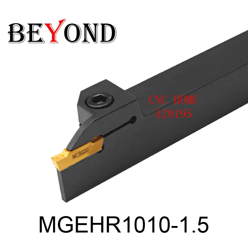 

BEYOND MGEHR MGEHR1010-1.5 MGEHL1010-1.5 cnc Lathe External Grooving Tool Holder Lathe Cutter Tools Holder Mgmn150 Boring Bar