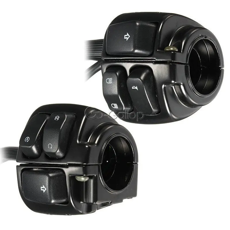 Провод управления на руль 1 дюйм для Harley Dyna Wide Glide Low Rider Fat Bob Street Sportster Softail Deluxe|handlebar