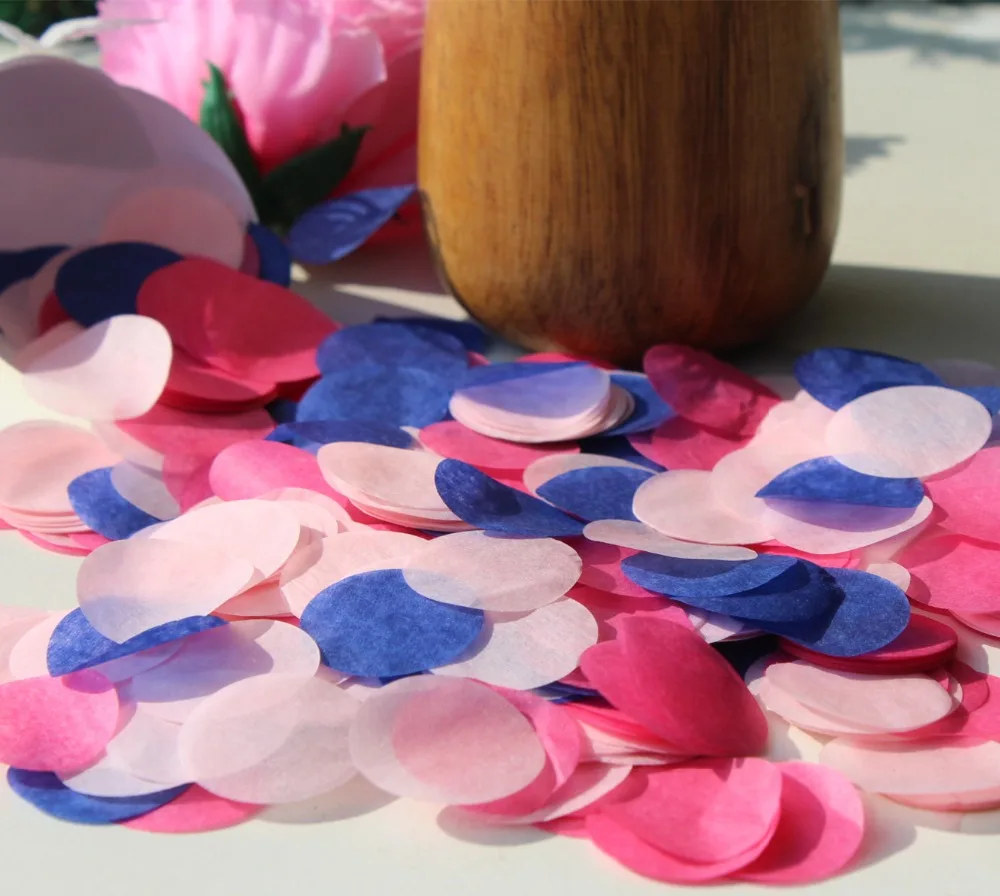 Розовая вишня ярко розовая Королевская Синяя украшение для свадьбы вечеринки