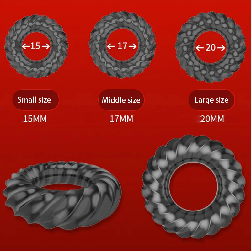 3pcs/set Soft Male Scrotal Bound Penis Rings Scrotum Binding Chastity Device Lock Cock Ring Sex Toys For Men Delayed Ejaculation | Красота и