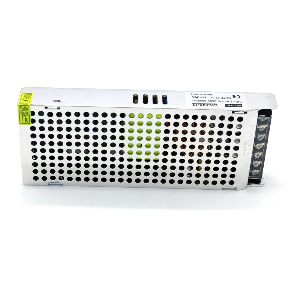Блок питания 12 В 20 А 240 Вт|12v 20a|supply 12v 20a12v 20a 240w |