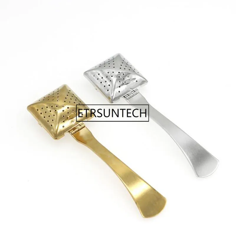 200 шт. заварочный чайник с ситечком из нержавеющей стали квадратной формы