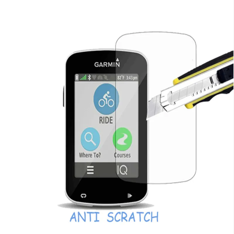 1/Новый 2 предмета закаленное Стекло для Garmin edge 510/520/820/1000/1030/130/520 плюс GPS