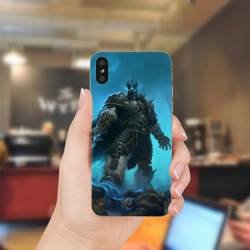 Игры Lich King бури мягкие ТПУ Силиконовые телефон дела чехол для iPhone 8 7 6 S Plus X XR XS Макс