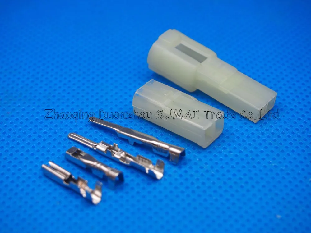 20 комплектов 2 контакта мм штекер и гнездо автомобиля автомобильный