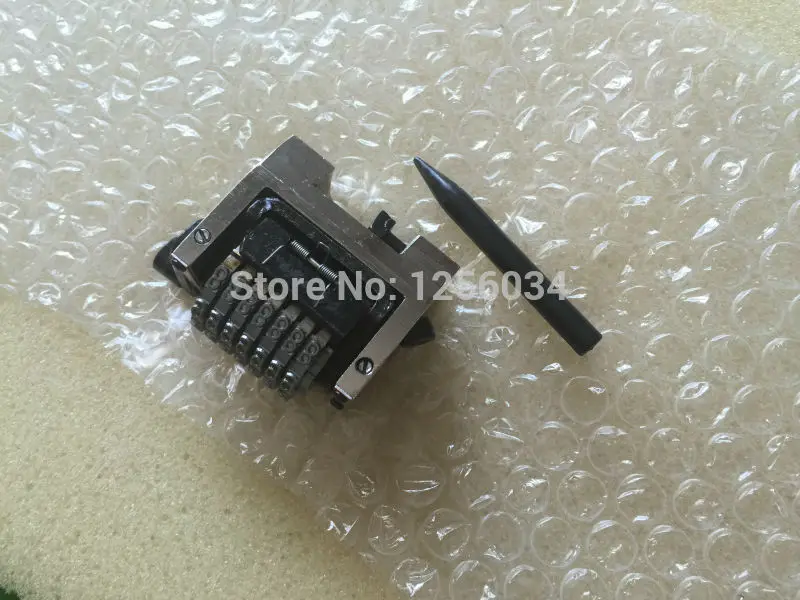 10 шт. хорошее качество 7 цифр нумерация машина горизонтальный прыжок moth 9876543 backword |