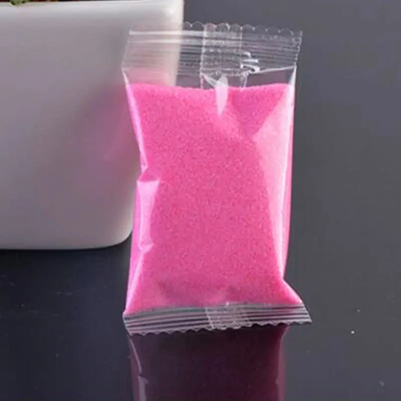 Pink Quartz Sand Мини Sdivaight изгиб моста дом грибы забор ремесло фигурка растение горшок садовое украшение миниатюрное DIY сказочные Садовые принадлежности - Цвет: Pink Quartz Sand