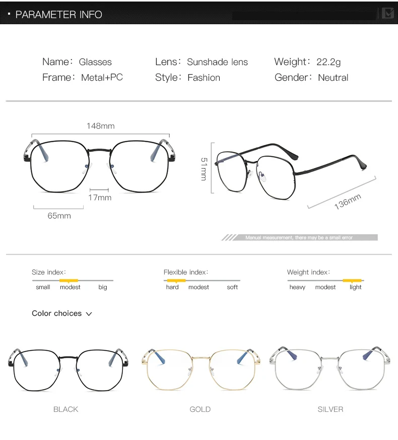 Нерегулярные площадь Очки кадр Женщины Мужчины круглым gafas-де-сол спектакль Очки Gafas глаз Очки для мужчин и женщин