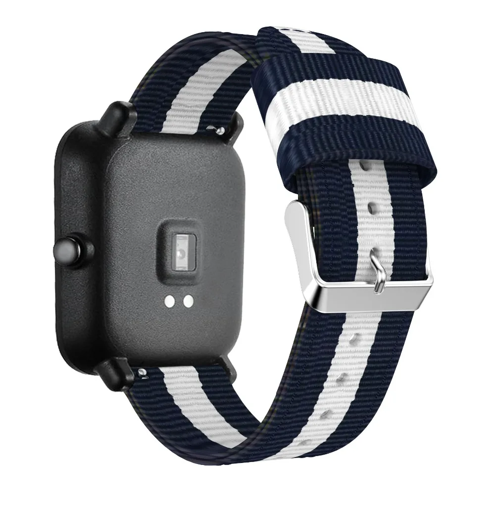 Нейлоновый ремешок ZENHEO для Xiaomi Huami Amazfit Bip BIT PACE Lite Youth Smart Watch Band для Huami Amazfit Youth Bracelet ремешок