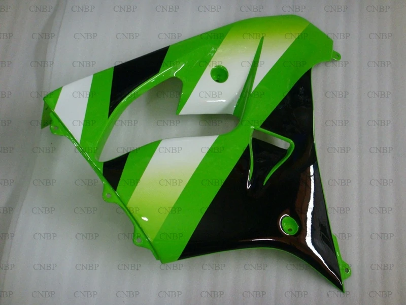 _ 2001 Обтекатели для Kawasaki Zx9r 2000 зеленые серебряные Пластиковые обтекатели
