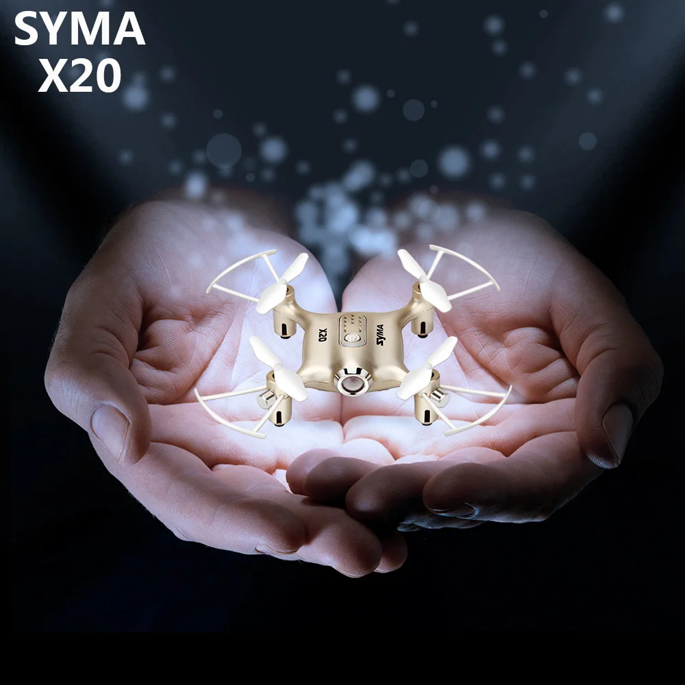 Дрон Syma X20 RC вертолет Карманный Квадрокоптер без камеры пульт дистанционного