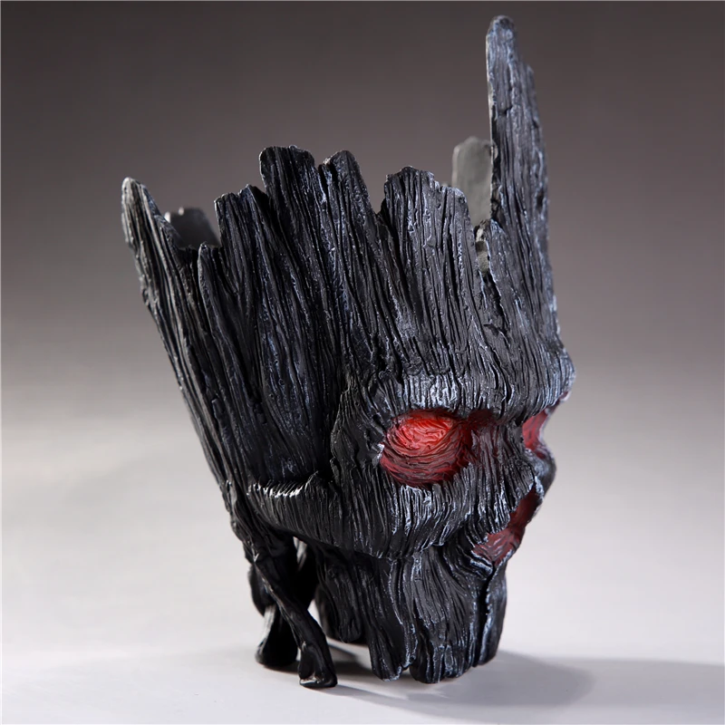 Плантаторы Ghost Groot 2 варианта цветочный горшок с черепами креативные настольные