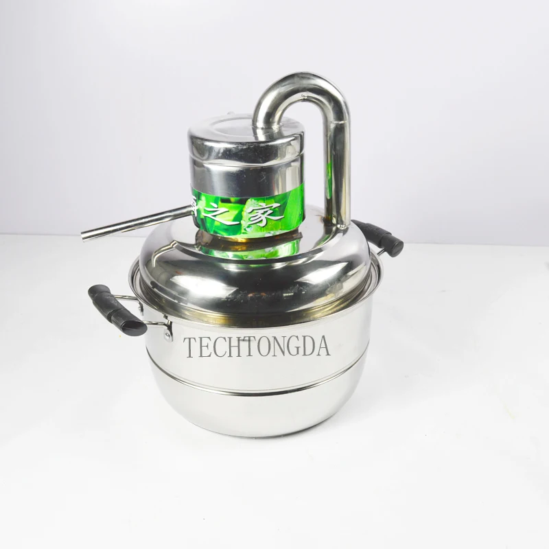 Спиртовой дистиллятор 10 л бытовой спиртовой из нержавеющей стали домашний