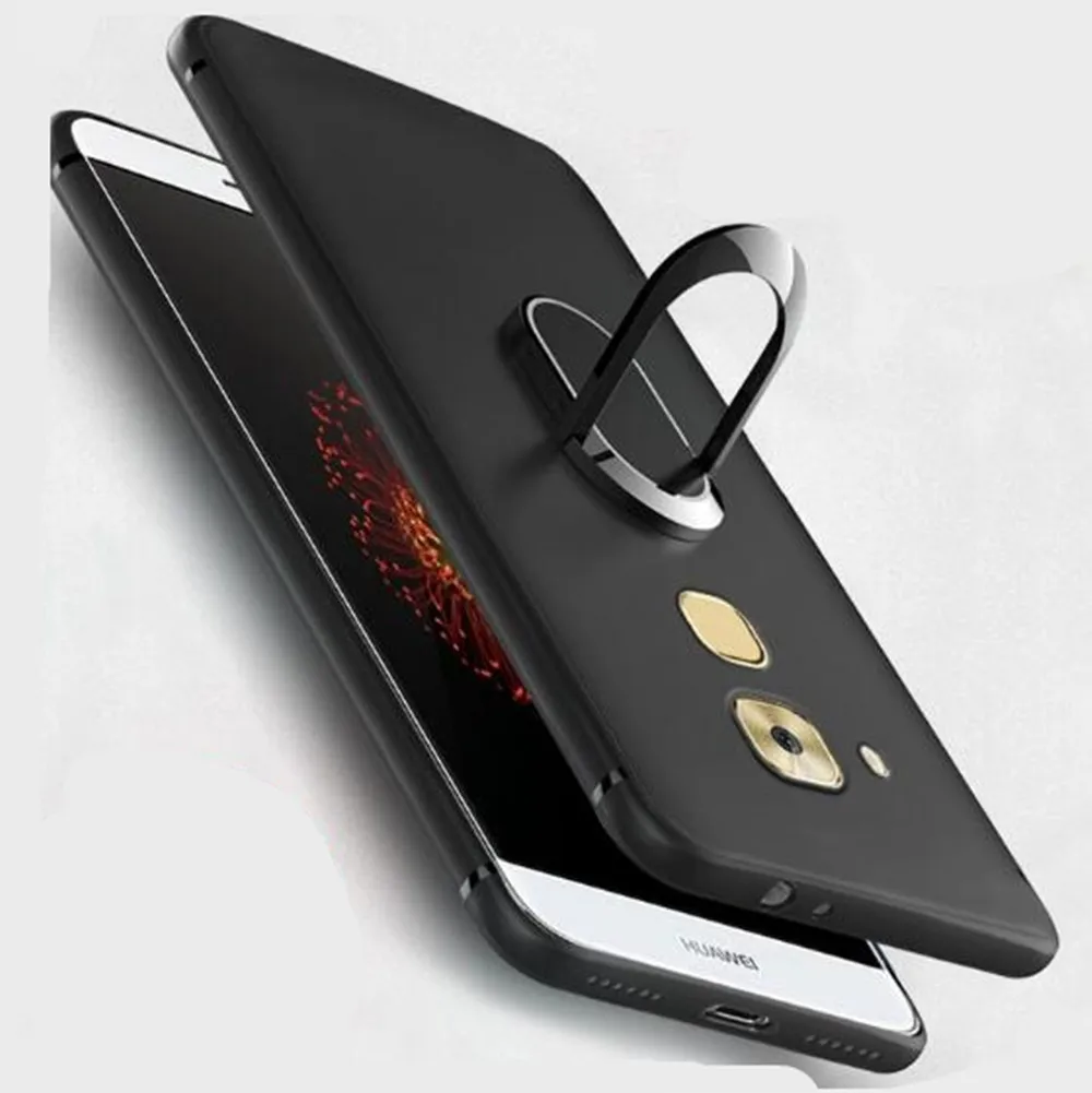 Чехол для Huawei GX8 чехол G8 G 8 RIO L03 L02 L01 мягкий магнитный автомобильный с кольцом на