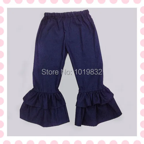 Детские джинсовые джинсы для девочек модные леггинсы с оборками|jeans children|children