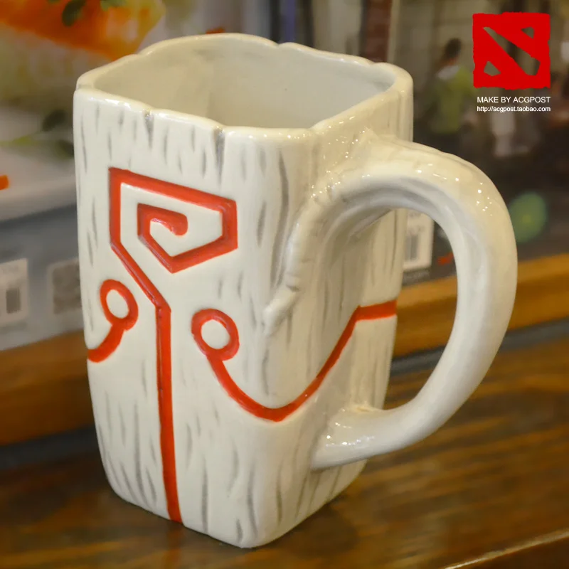 2017 доставка DOTA 2 ti4 аксессуар Джаггернаут джагг маска кулон Керамика кружка Кофе