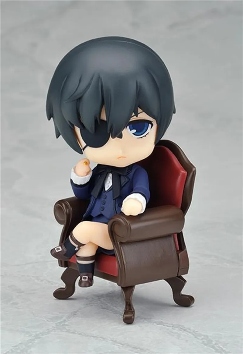 Nendoroid 117 аниме 10 см Черный Дворецкий Kuroshitsuji Ciel ПВХ фигурка Модель Коллекция игрушек Brinquedos