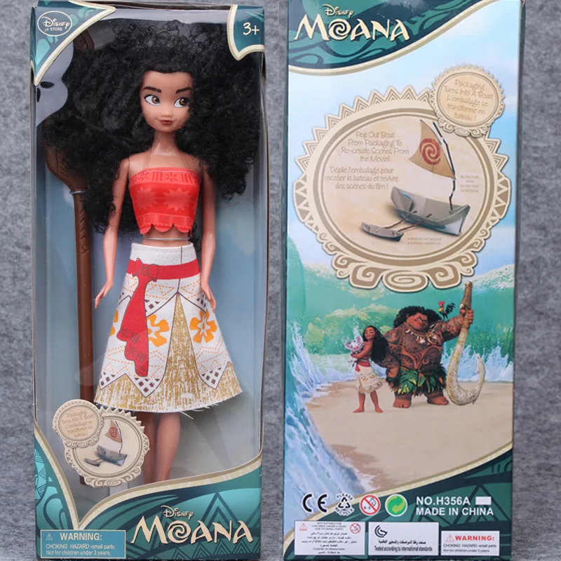 Горячие новые дети персонализированные рождественские подарки Moana Adventure Mo Ahna Mona