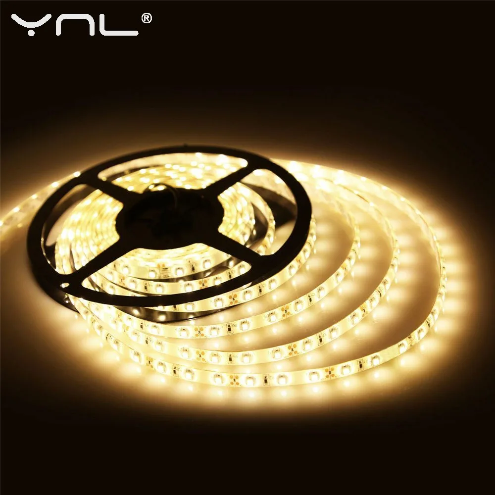 4 шт. YNL RGB SMD 2835 12 В светодиодный светильник Холодный теплый белый синий зеленый красный 5 м 300 светодиодный s светодиодный неводонепроницаемый fita светодиодный ленточный