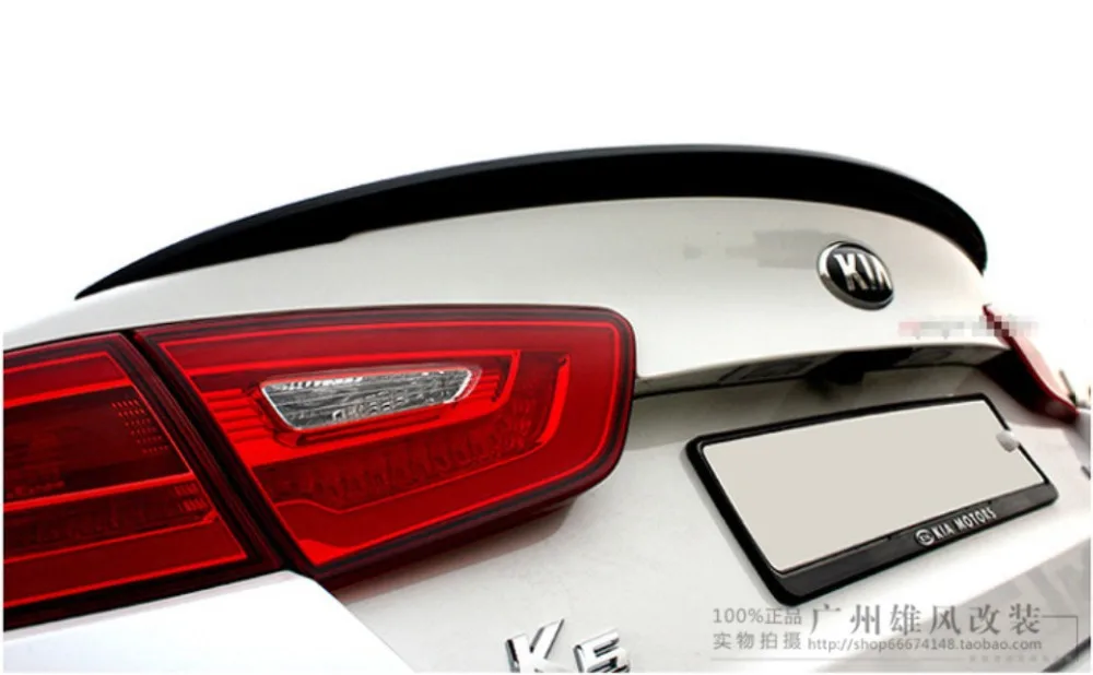 

Spoiler For KIA K5 2014 2015 2016 2017 High Quality Rear Wing Spoilers Trunk Lid Diffuser