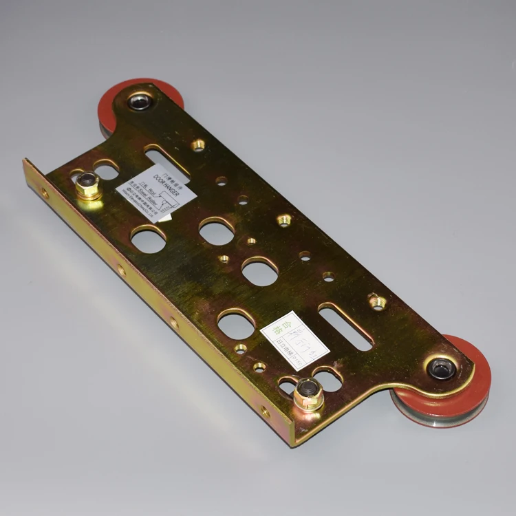 

2PCS Hitachi elevator door hanging plate / landing door hanging plate / hall door / 67.5 diameter / 800 / 900 door