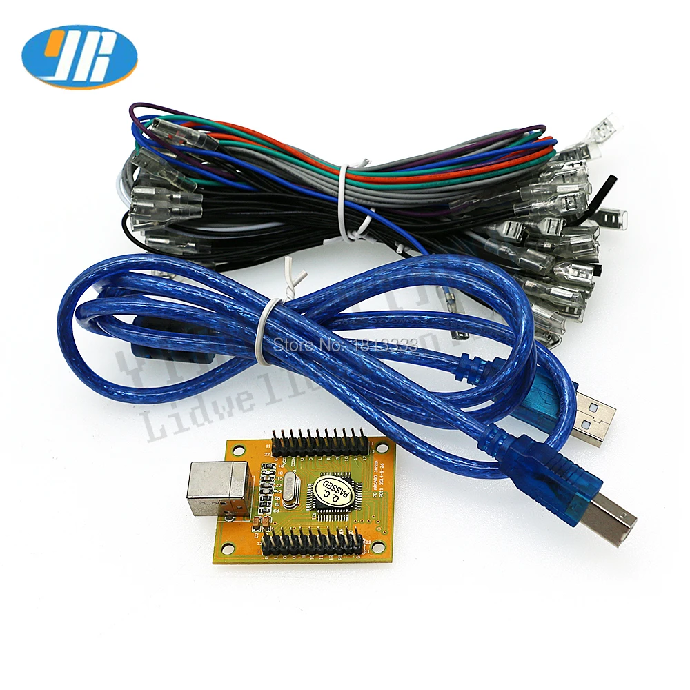 

2 Player Arcade USB Controller PC PS3 Encoder Arcade Joystick Controller JAMMA MAME Multicade Keyboard