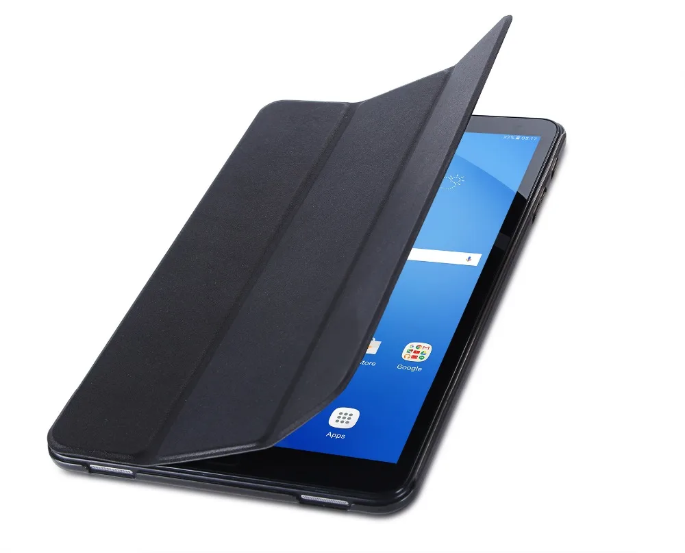 Сверхтонкий легкий 3 складной Чехол книжка из искусственной кожи защитный чехол