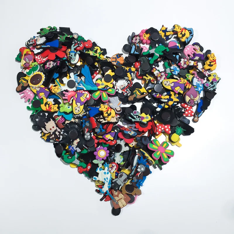 Бесплатная доставка 500 шт. не собирает шаржа PVC магниты на холодильник доска/доски