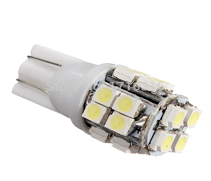 2x W5W T10 автомобильная светодиодная лампа 20SMD 1210 2835 168 194 боковые габаритные огни