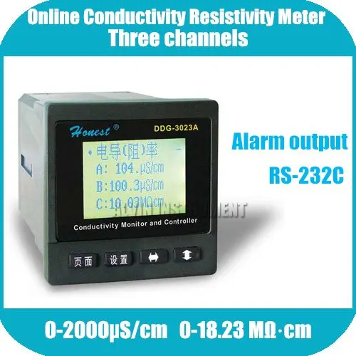 Трехканальный контроллер для монитора с функцией измерения сопротивления