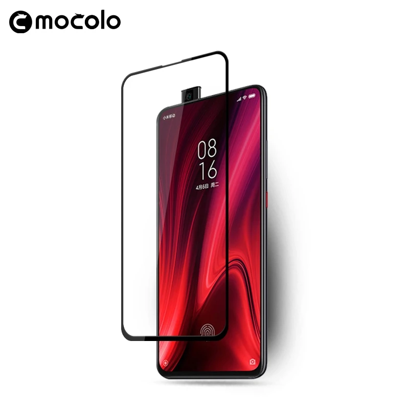 Ударопрочное закаленное стекло MOCOLO с полным покрытием и шелкографией для Xiaomi Redmi