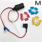 1 компл. 30 см Автомобильная сигарета разъем прикуривателя 12 В удлинитель стандартный держатель предохранителя с предохранителем Msmini Размер 51015A