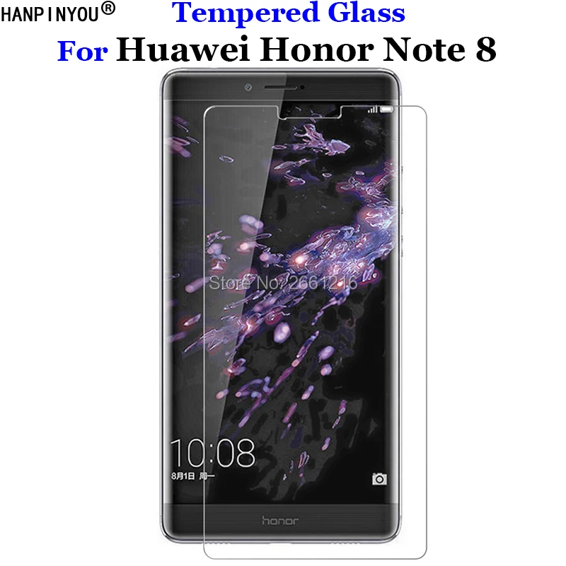 For Huawei Note 8 Tempered Glass 9H 2.5D Premium Screen Protector Film Honor note8 / V8 Max 6.6&quot | Мобильные телефоны и