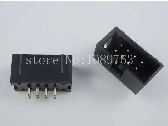 20 шт. IDC Box header DC3 8P 2x 4 8 Pin P 2 54 мм шаг|pitch|pitch pinpitch box |