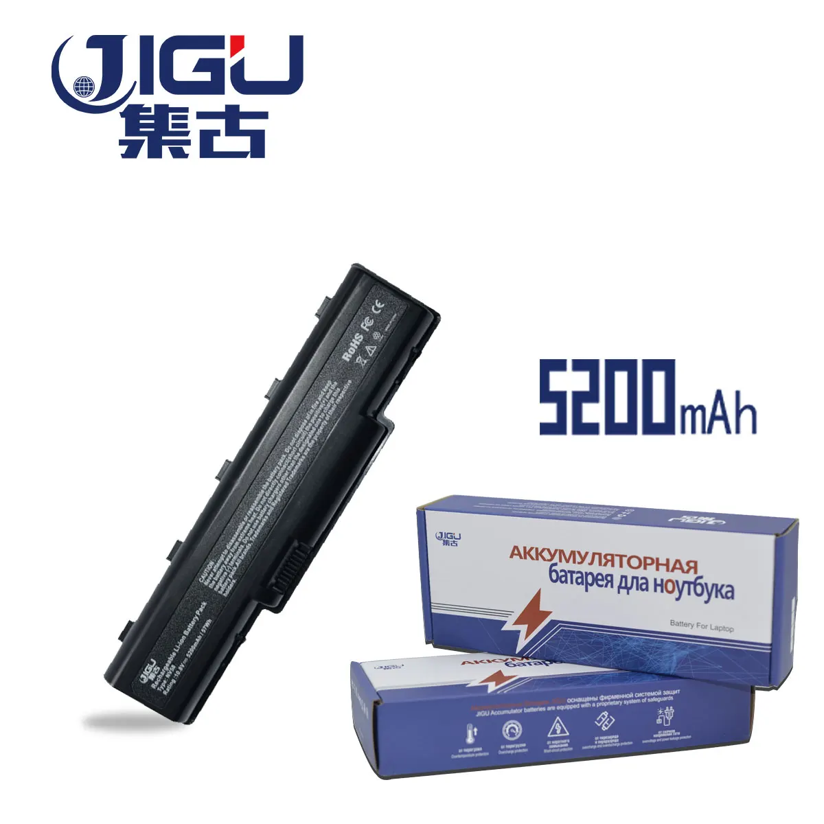 JIGU Аккумулятор для ноутбука Acer Aspire 5516 5517 E625 E630 E725 EMachines E525 G625 AS09A41 AS09A56 AS09A70 4930