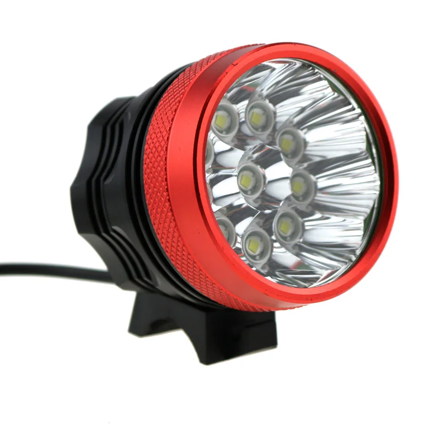Фонарь для велосипеда 9L2/9 xCree XM L2 3 режима 18000 люмен велосипедный передний фонарь с