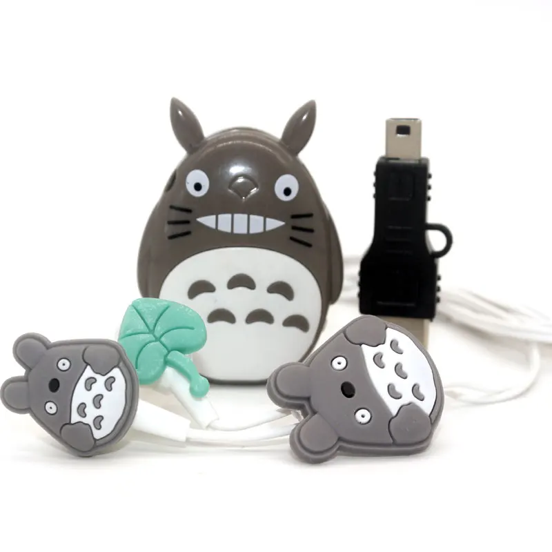hello kitty mp3 Totoro аниме Спортивный MP3 музыкальный плеер с наушниками и сумкой