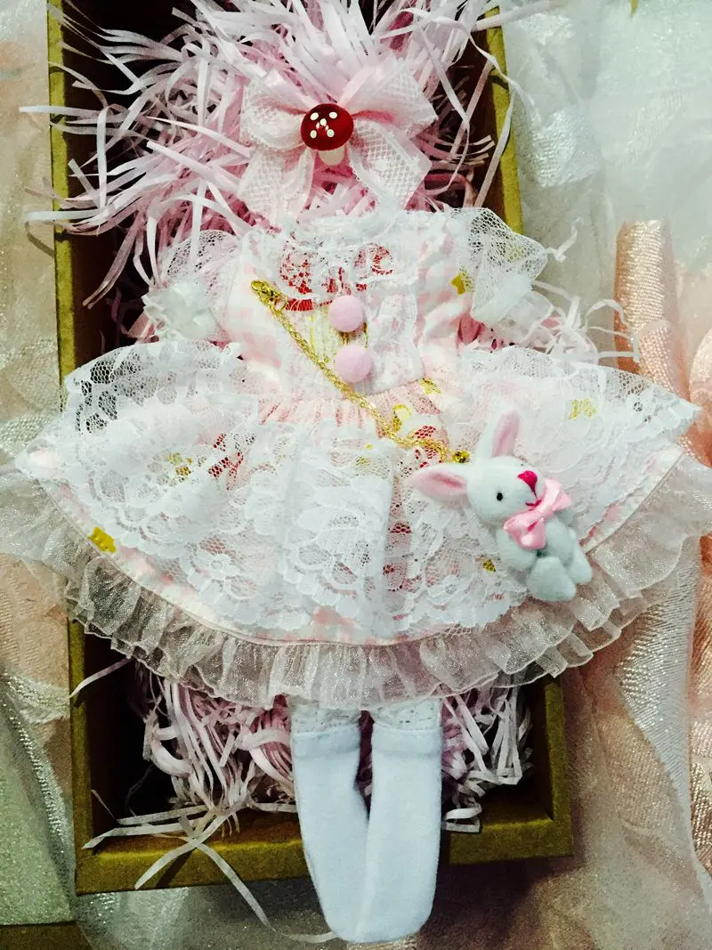 Аксессуары для шарнирной одежды в масштабе 1/6 1/4 милый костюм куклы BJD/SD blyth