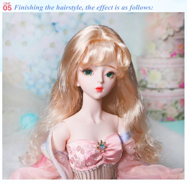 Парик для 1/3 BJD куклы различные стили различных цветов парик подарок игрушка