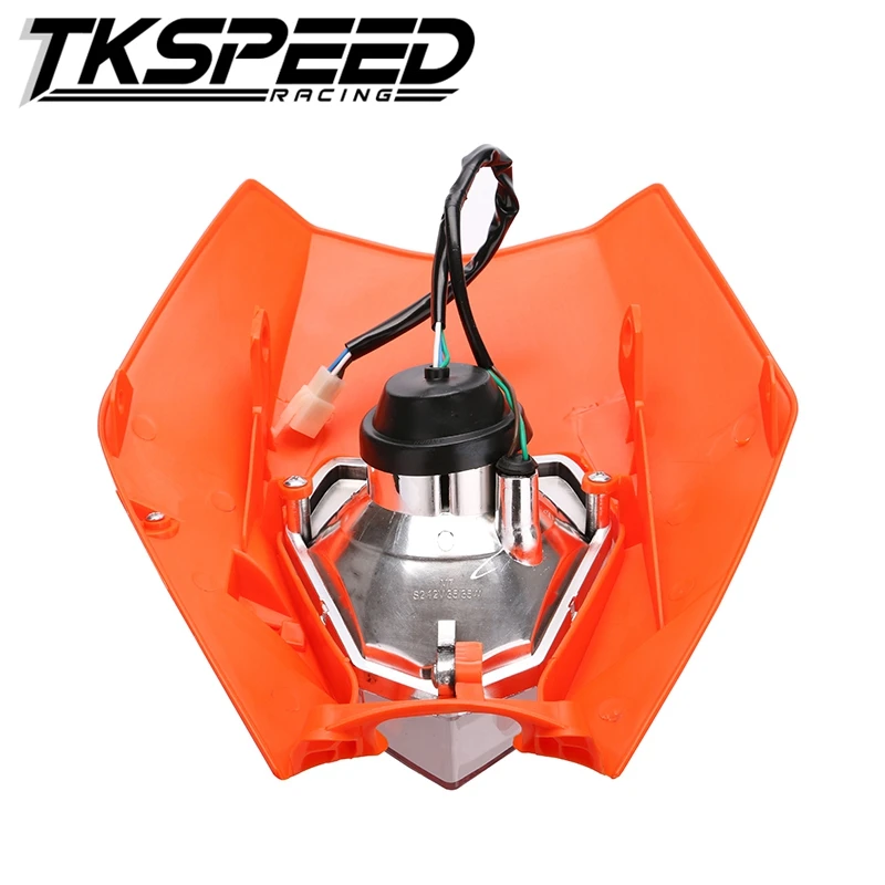 Бесплатная доставка универсальная мотоциклетная фара для эндуро обтекатель с