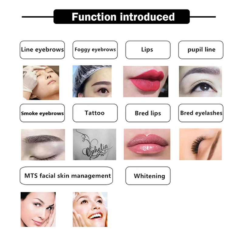 50 шт. 4F тату ИГЛЫ Перманентный макияж машина Тайвань иглы для машинки Liberty