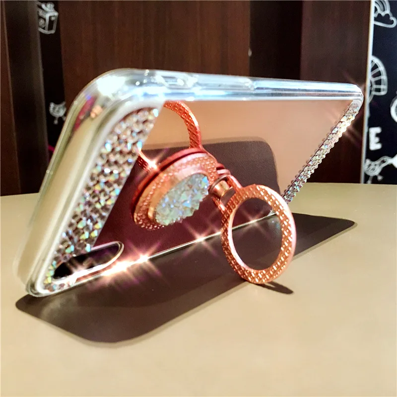 Classical Mirror Plating Phone Case For iPhone X 10 8 7 Plus Soft TPU Cover 6 6s 5 5s Protective Back Shel |