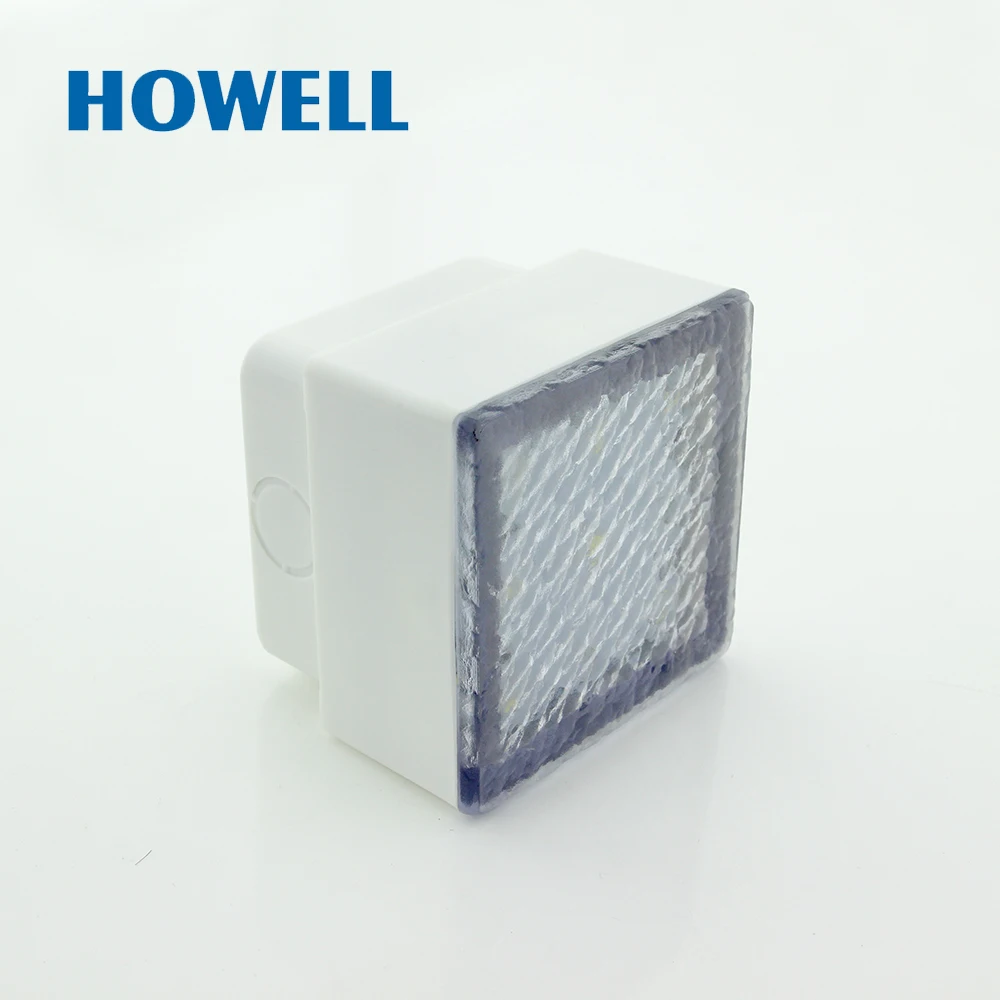 E01301 Howell 1 Вт IP67 Водонепроницаемый ПК квадратный 8x8 Автомобильный шаг светодиодный