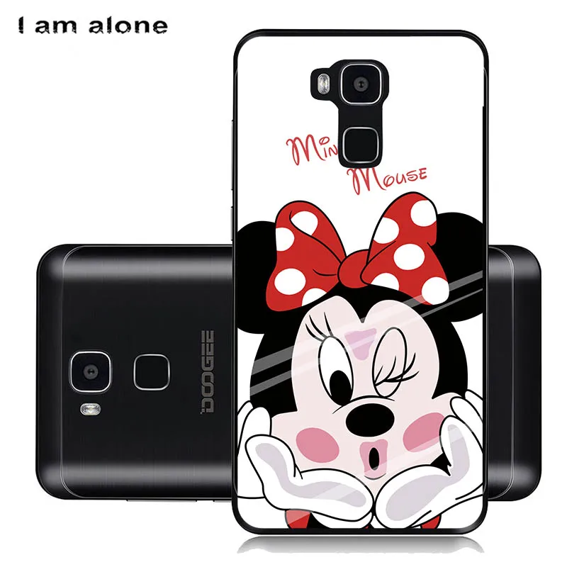 Чехлы для телефонов I am alone Для Doogee Y6 5,5 дюймов, мягкие сумки из ТПУ для мобильных телефонов с рисунком, модные чехлы для Doogee Y6 - Цвет: Soft TPU HH43