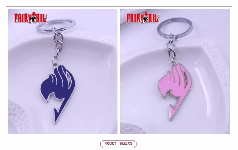 Мода аниме брелок Jewelry Fairy Tail подвеска брелок 5 цветов Подвески-талисманы акрил мастер Танцы порте скрипичный ключ llaveros подарок