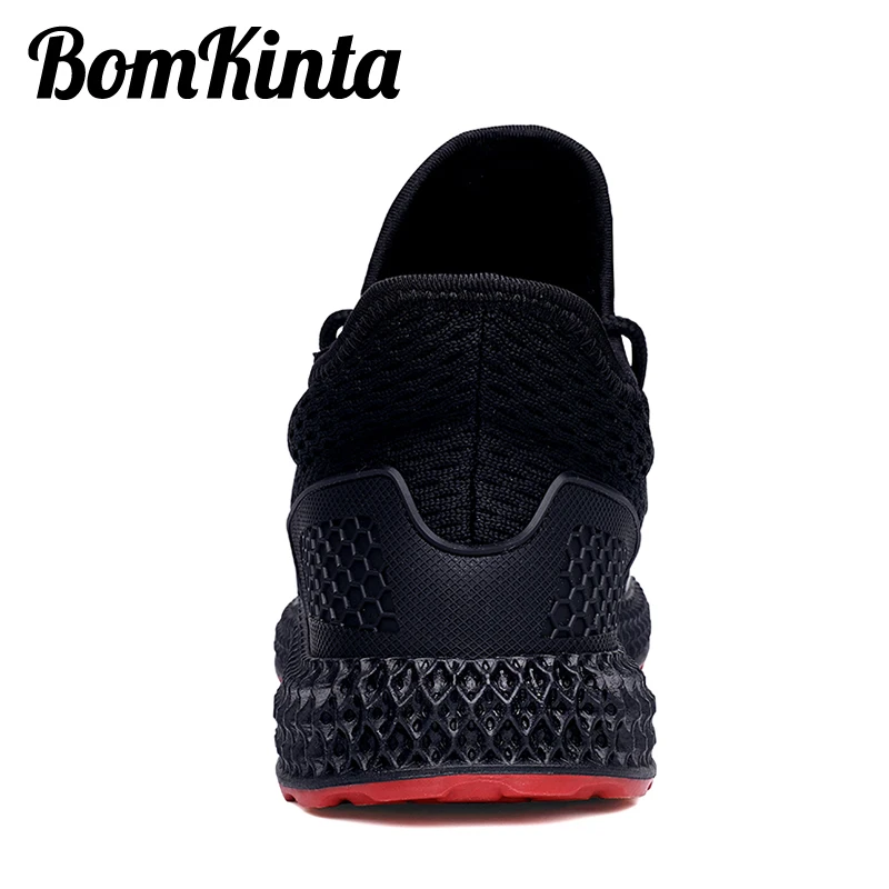 BomKinta Exclusive New Mesh Men Casual Shoes Lace-up Lightweight Comfortable Breathable Walking Sneakers Tenis | Обувь