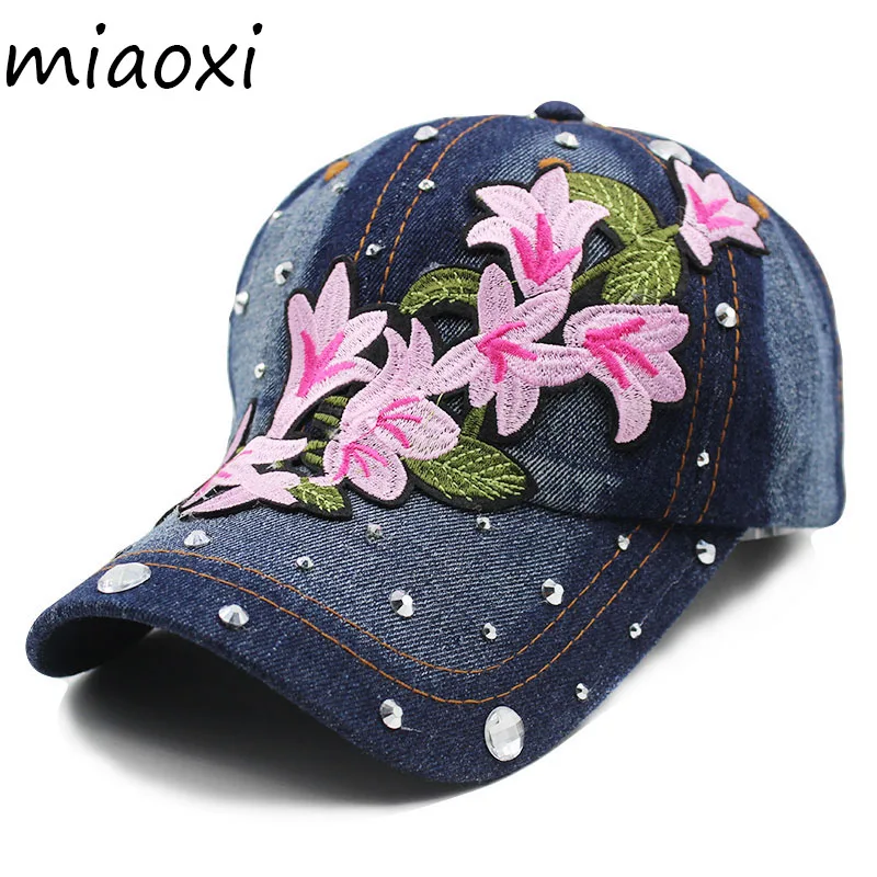 

Бейсболка Miaoxi, женская, летняя, хлопковая, с цветочным принтом