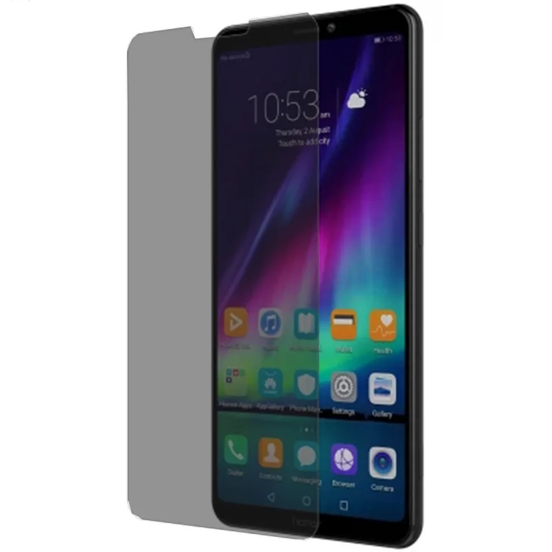 JGKK анти-шпионское закаленное стекло для huawei Honor Note 10 анти шпионское черное Защитное стекло для Honor Note10 Защитная пленка для конфиденциальности