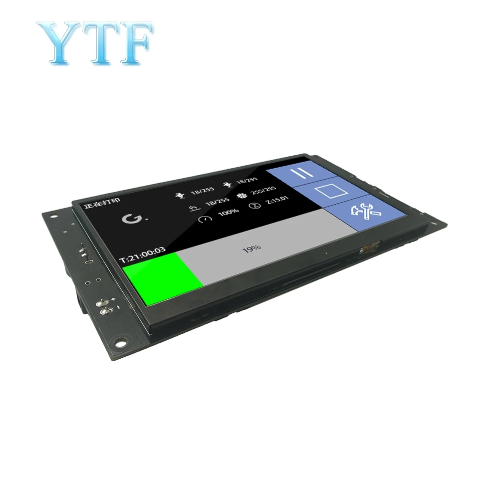Полноцветный 7 дюймовый сенсорный TFT экран для 3D принтера MKS TFT70 V1.0|Детали и
